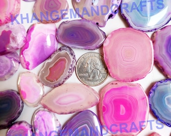 Pink Solar Agate Druzy, Solar DRUZY Cabochon, Rainbow Druzy Fancy wholesale lot Mix Size Druze, Agate Druzy Pendants, Agate Rings Jewelry