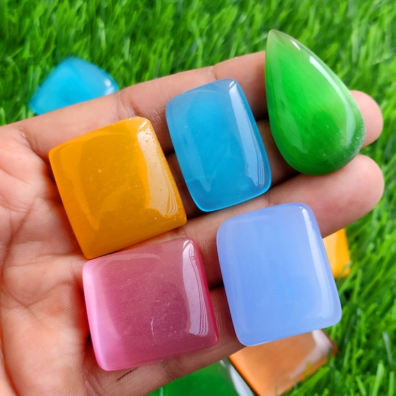 Monalisa Stone Monalisa Beads Monalisa Crystal Lot Wholesale Monalisa Cabochon Pendants Gemstone Jewelry Cabochons for Wirewrap Jewelry Etsy