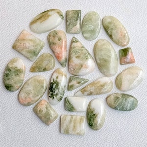 Natural Seraphinite Stone, Bulk Seraphinite Cabochon, Wholesale Seraphinite Gemstone, Seraphinite Crystal Stone for Rings, Pendants Jewelry