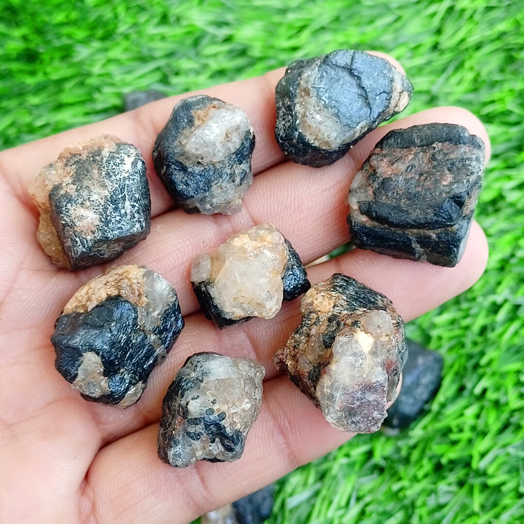 Raw Rutile Quartz Crystal, Rough Rutile Quartz Gemstone, Quartz Chunk ...