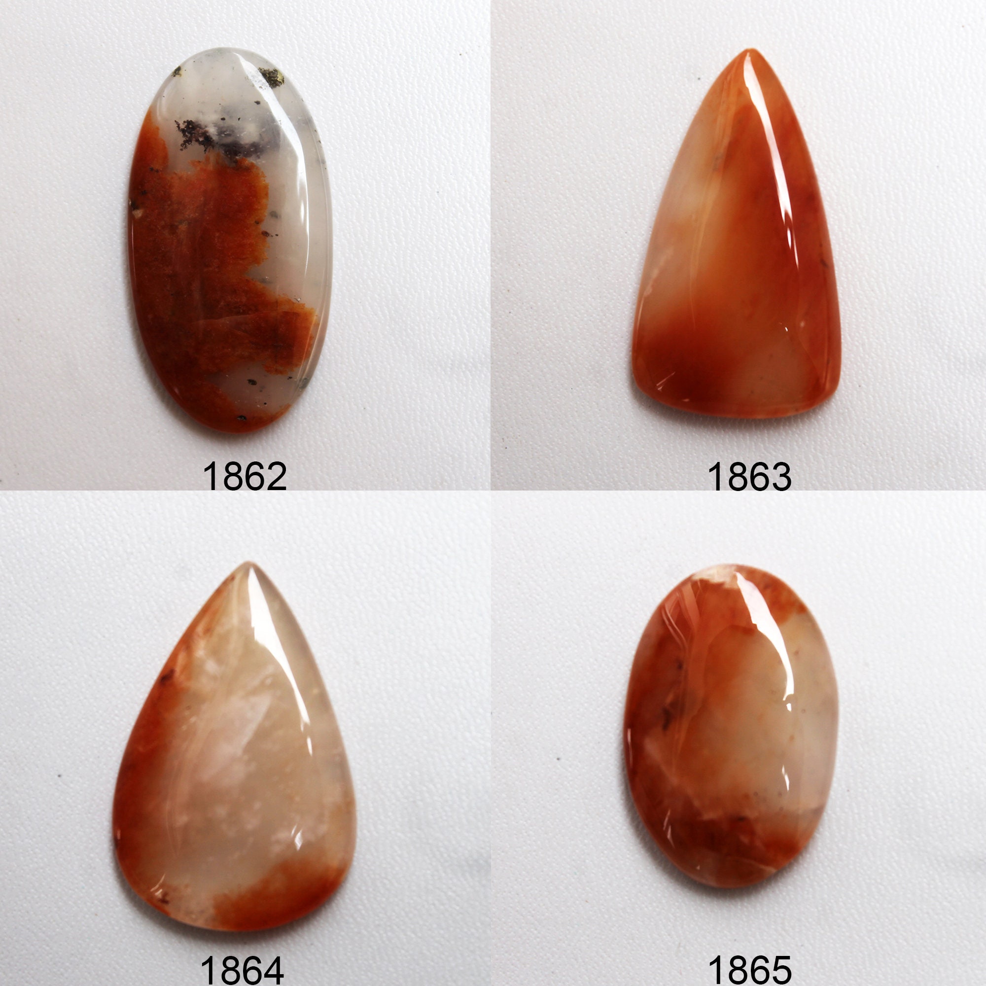 Natural Orange Jasper Cabochon Orange Jasper Gemstone Orange Etsy