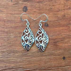 Silver hoops, silver earrings, chunky earrings, Chunky Hoop Earrings, Hollow hoop earrings,  Dainty earring hoops gift for mom, gift for her