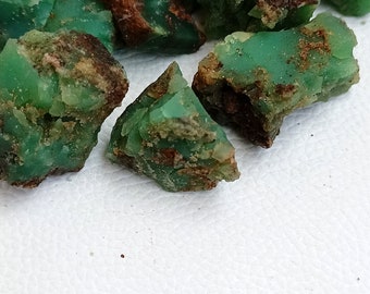 Chrysoprase Rough Stone, Raw Chrysoprase Crystal, Raw Crystals Bulk, Raw  Chrysoprase Chunks, Raw Chrysoprase, Raw Chrysoprase for Jewelry