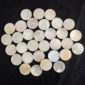 Cabochão redondo de madrepérola: contas soltas de concha MOP, pedras preciosas calibradas