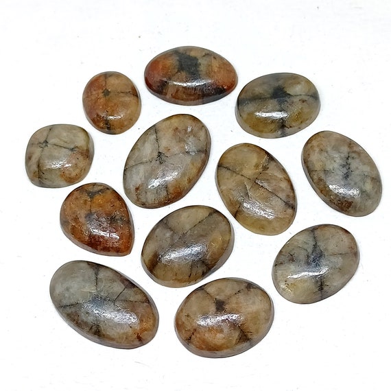 Chiastolite - Cabochon Chiastolite - Cabochon