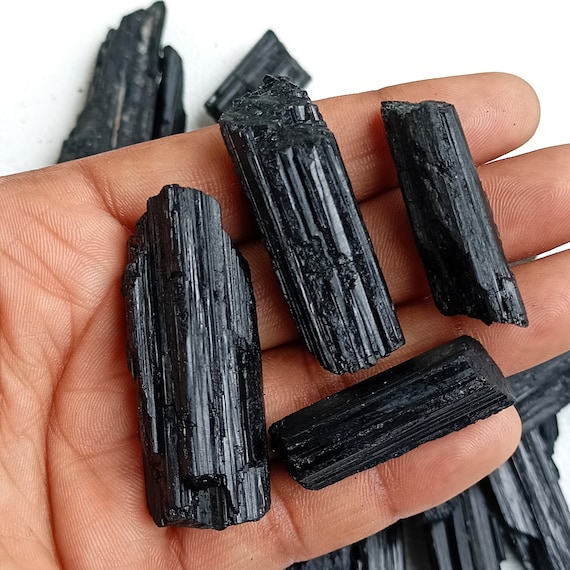 Black on sale tourmaline crystal