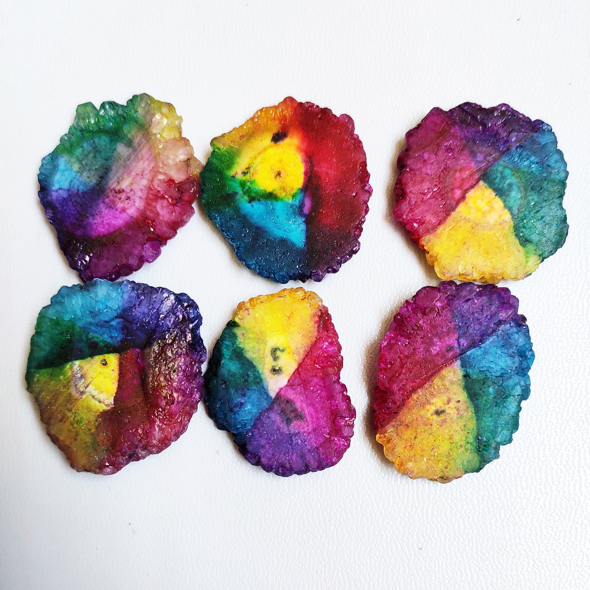 レインボーソーラーアゲートドゥルージー、ソーラークォーツ、ソーラー