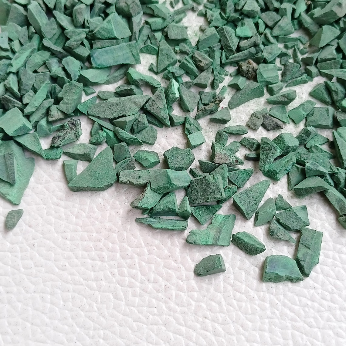 Malachite Crushed Stone Dust Powder Malachite Wood Inlay Etsy