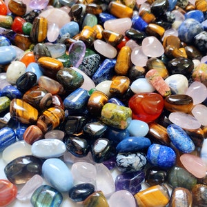 Tumbled Crystals, Tumbled Stones bulk, Bulk Tumbled Stones, Crystal confetti Mix, Assorted Crystals, Wholesale Crystals for Jewelry making