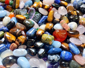 Cristales pulidos, Piedras pulidas al por mayor, Cristales pulidos al por mayor, Mezcla de confeti de cristales al por mayor, Cristales pulidos surtidos para curación, Decoración