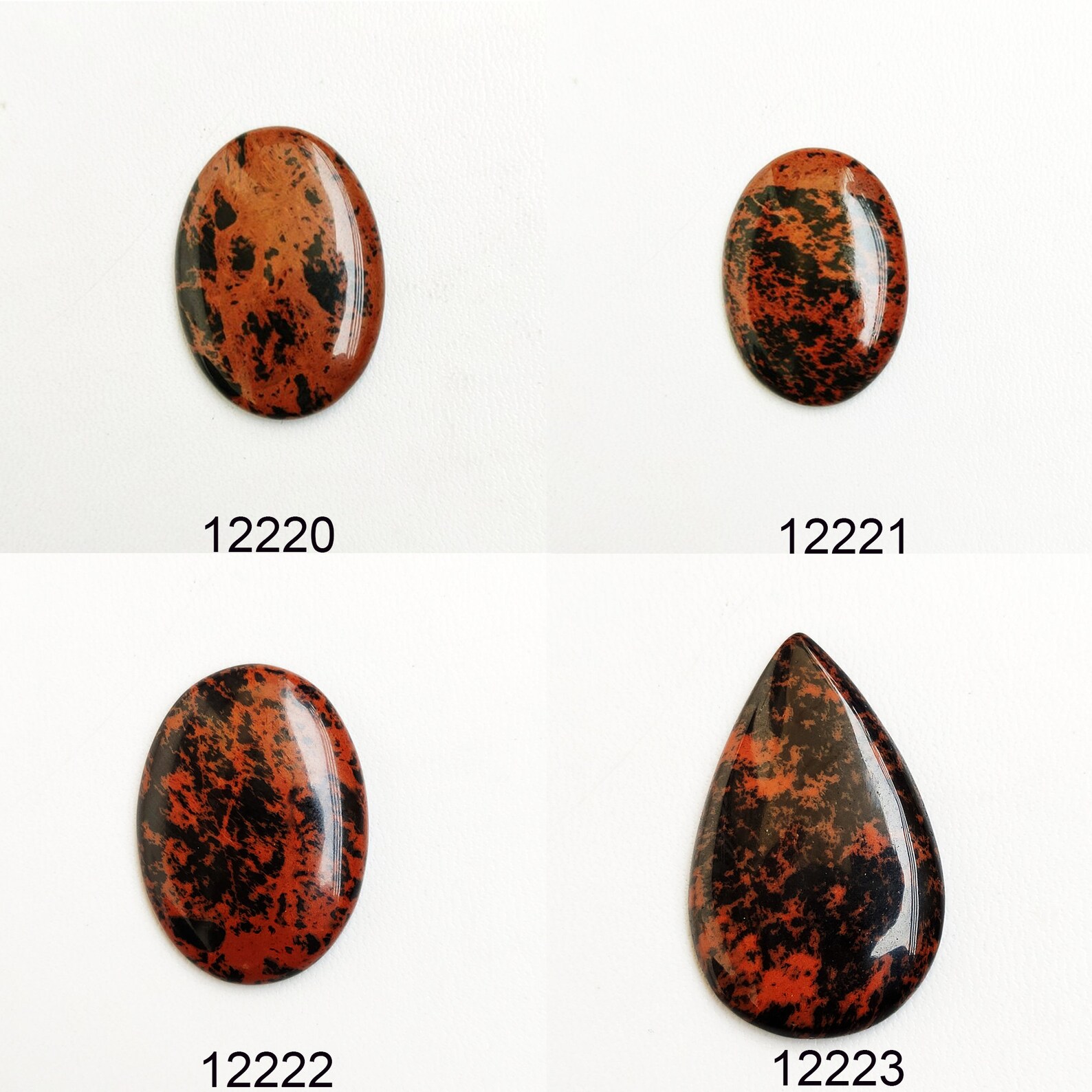 Mahogany Jasper Crystal Mahogany Obsidian Gemstone Natural Etsy