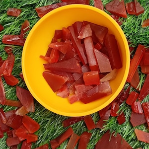 Raw Onyx Chips, Onyx Crystal, Red Onyx Rough, Chalcedony Onyx Cabochon, Rough Shards, Onyx Points for Pendants, Necklace DIY Jewelry Supply