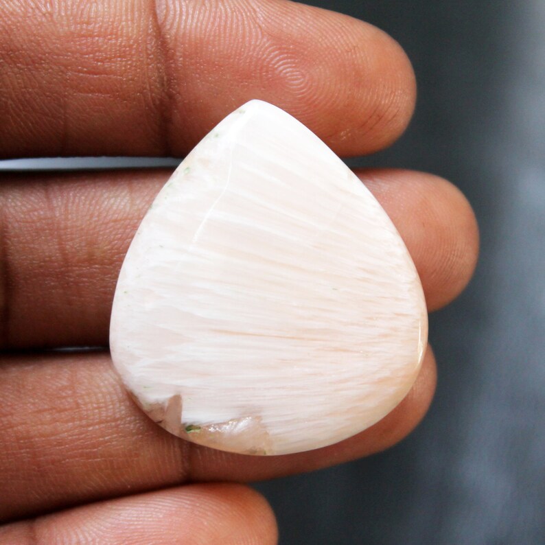 Loose Scolecite Crystals Stone for Rings Jewelry Supply Scolecite Gemstone Scolecite Beads Pendants Scolecite Cabochon