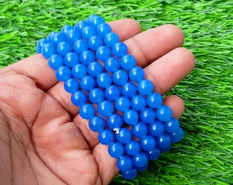 Blue Onyx Bracelets, Beaded Bracelets, Crystal bracelets, Women Dainty Bracelet, Gemstone Bracelet, Stretch Bracelet, Unisex Bracelet gifts