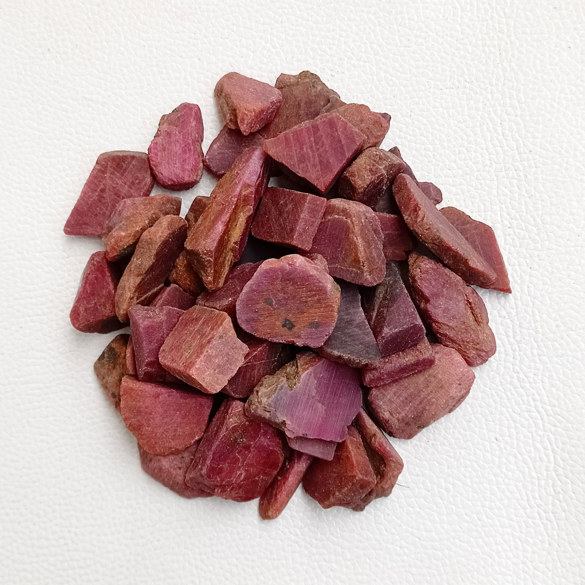 Ruby Plate Natural Ruby Stone Slab, Ruby Slice Mix, Red Ruby Gemstone Slice, Ruby ...