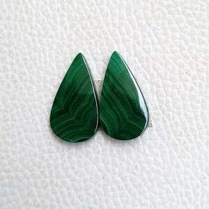 Malachite Pair Cabochon, Wholesale Natural Malachite Pair Gemstone, Bulk Malachite Pair Crystal, Malachite Pair Beads for Jewelry, crystal, gemstone, wholesale crystal, crystal cabochon, bulk crystal, crystal stone, cabochon