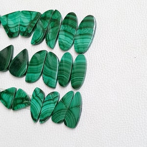 Malachite Pair Cabochon, Wholesale Natural Malachite Pair Gemstone, Bulk Malachite Pair Crystal, Malachite Pair Beads for Jewelry, crystal, gemstone, wholesale crystal, crystal cabochon, bulk crystal, crystal stone, cabochon