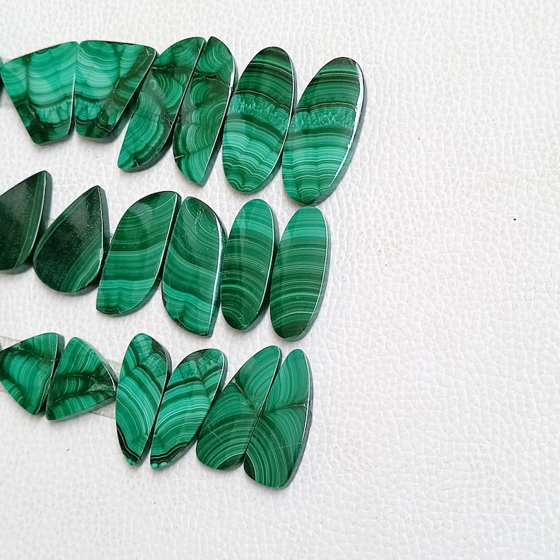 Malachite Pair Cabochon, Wholesale Natural Malachite Pair Gemstone, Bulk Malachite Pair Crystal, Malachite Pair Beads for Jewelry, crystal, gemstone, wholesale crystal, crystal cabochon, bulk crystal, crystal stone, cabochon