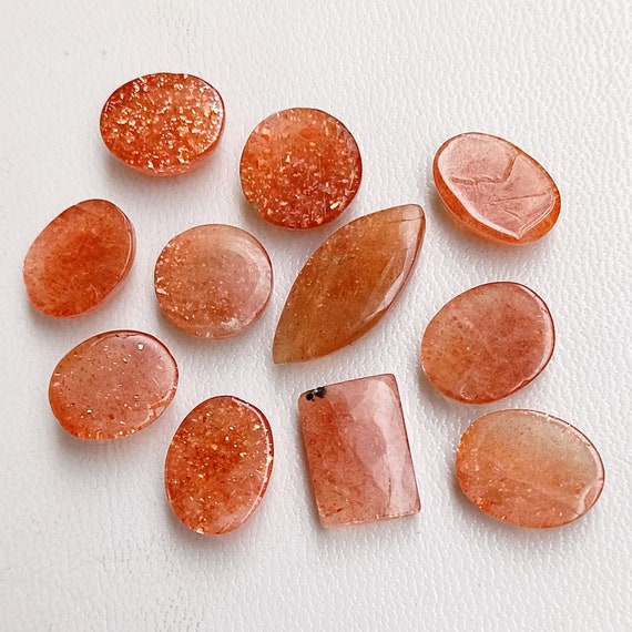 Natural Sunstone Sunstone Wholesale Gemstone Sunstone Cabochon Bulk Sunstone Crystal Sunstone Beads Sunstone for Jewelry Supply Etsy Canada