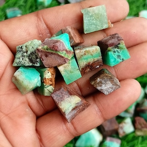 Raw Chrysoprase Crystal, Chrysoprase Rough Stone, Raw Crystals Bulk, Raw Chrysoprase Chunks, Raw Chrysoprase, Raw Chrysoprase  for Jewelry