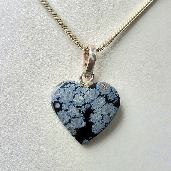 Collana con fiocco di neve in argento sterling, regalo di