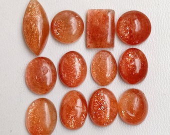 Pietra del sole naturale, pietra preziosa all'ingrosso di pietra del sole, cabochon di pietra del sole all'ingrosso, cristallo di pietra del sole, perline di pietra del sole, pietra del sole per la fornitura di gioielli