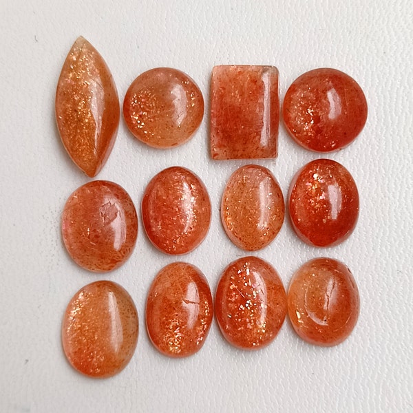 Natural Sunstone, Sunstone Wholesale Gemstone, Sunstone Cabochon Bulk, Sunstone Crystal, Sunstone Beads, Sunstone for Jewelry Supply