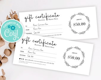 Gift Certificates