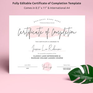EDITABLE award certificate participation award sports certificate achievement award certificate template custom diploma printable templett
