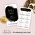 Food Allergy Warning Label Template, Minimalist Allergens Sticker 1.5 2 ...
