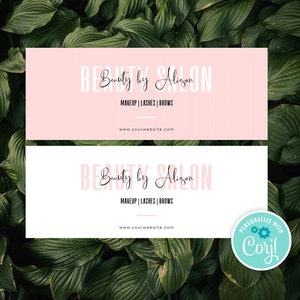 Banners editables para Facebook, plantilla de portada para página de Facebook, portadas de cronología para Facebook, plantillas de belleza para Facebook, foto de perfil de Facebook, P01
