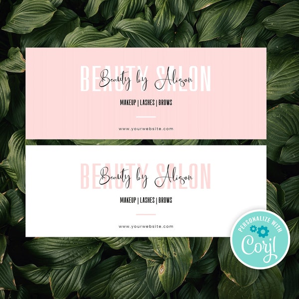 Editable Facebook Banners, Facebook Page Cover Template, DIY Facebook Timeline Covers, Beauty Facebook Template Set, Fb Profile Photo, P01