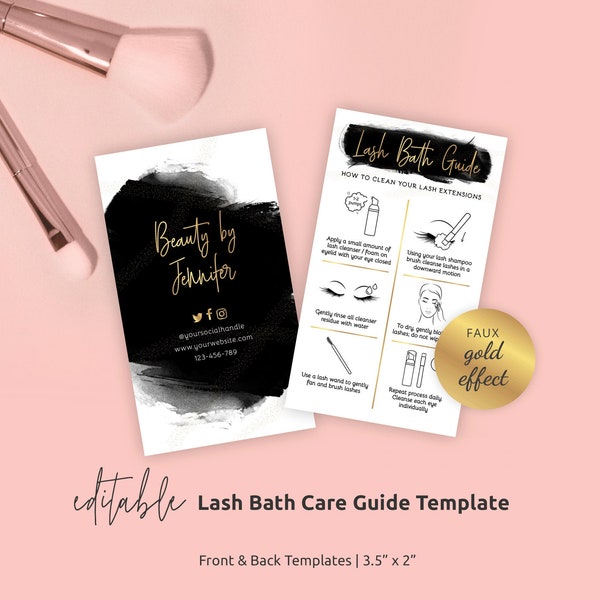 Lash Guide Etsy