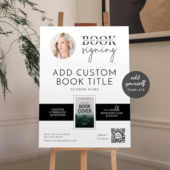 Book Signing Flyer Template Printable Word Searches