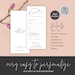 Minimal Donation Card Template, Customizable Donor Form 4