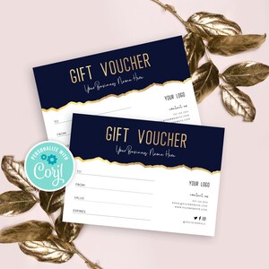 Plantilla de certificado de regalo DIY, diseño de vale de regalo editable, plantilla de vale de regalo de fotografía, plantilla de regalo para ti, tarjeta de regalo Corjl