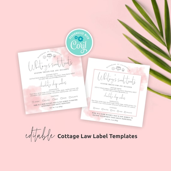 4 x 4 Square Blank Label Template - OL3027
