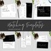 Food Allergy Warning Label Template, Minimalist Allergens Sticker 1.5 ...