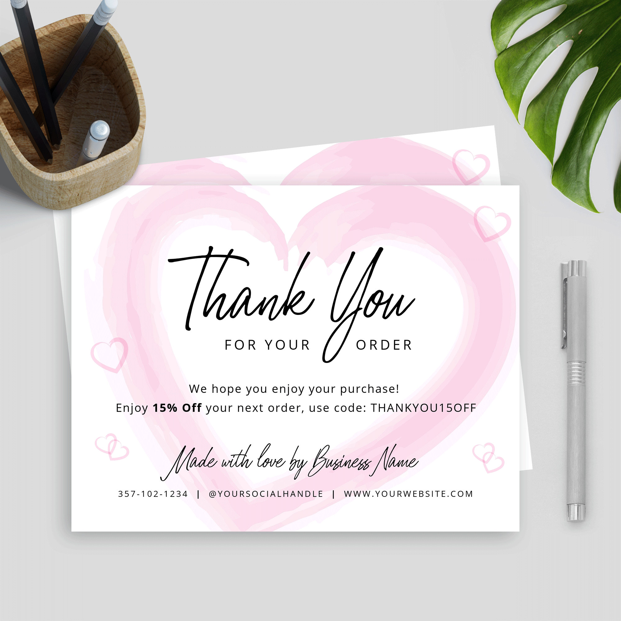 business-thank-you-card-template-editable-thank-you-package-etsy