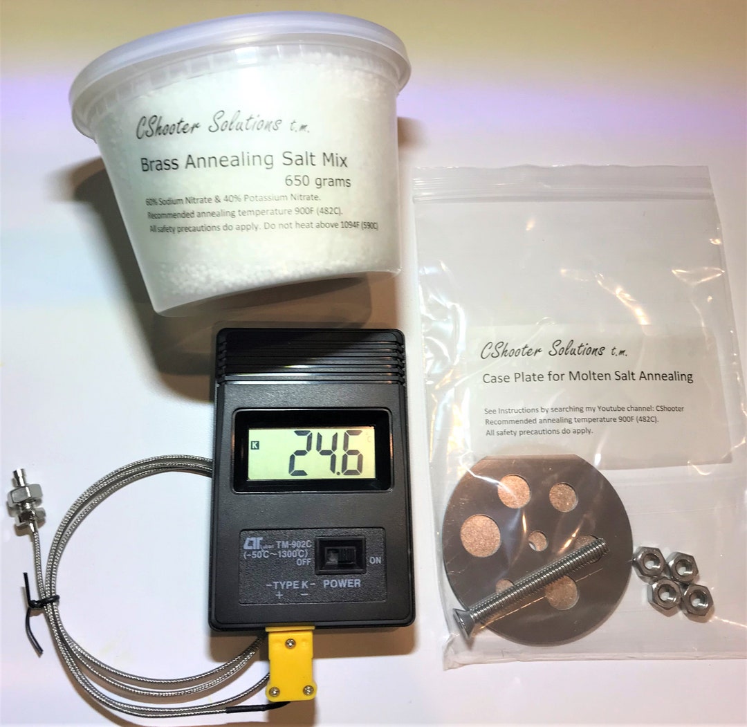 Complete Molten Salt Bath Annealing Kit for Brass Cases Etsy