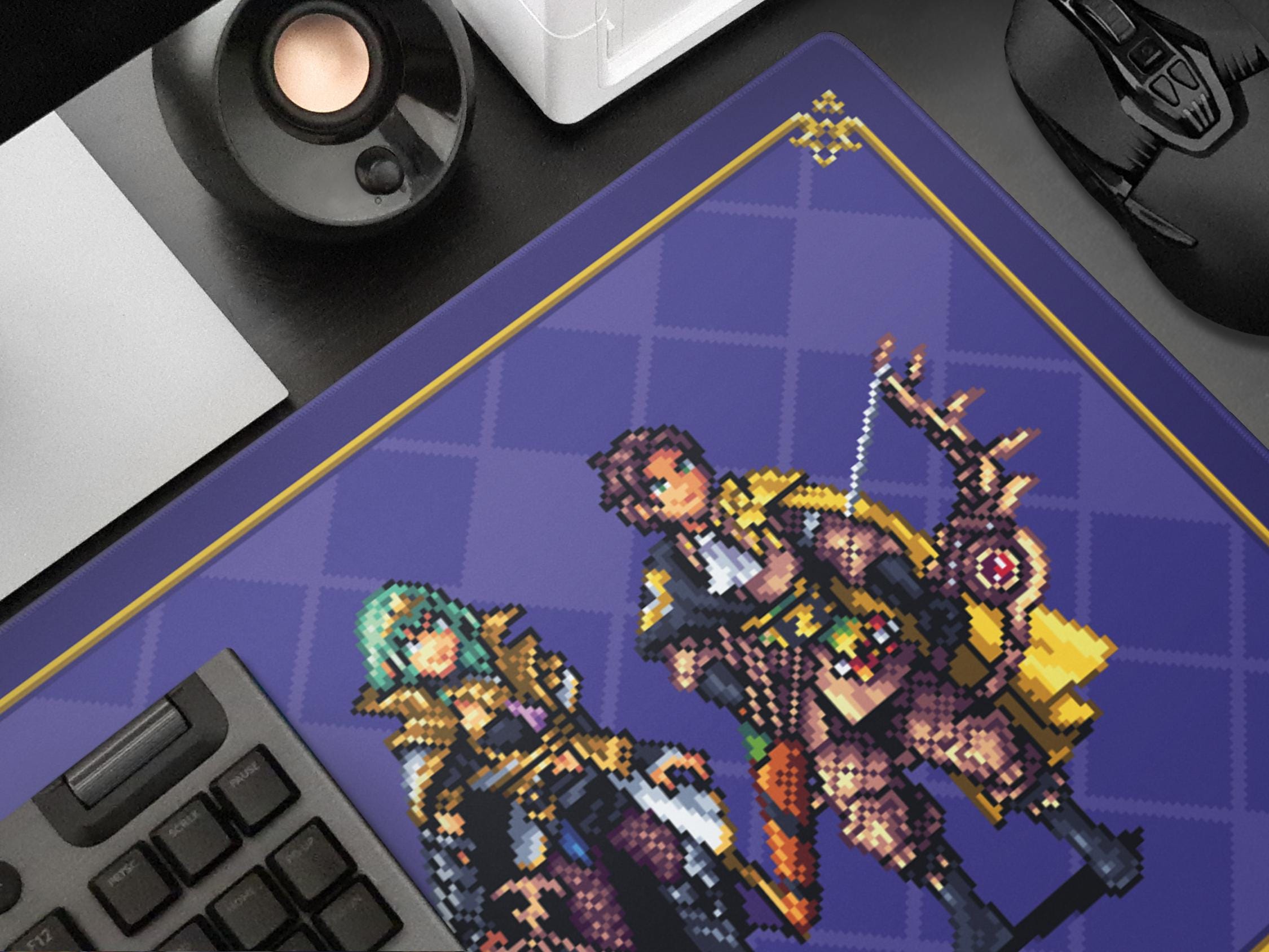 Three Houses Characters Gaming Desk Mat: 8bit Fire Emblem Pixel