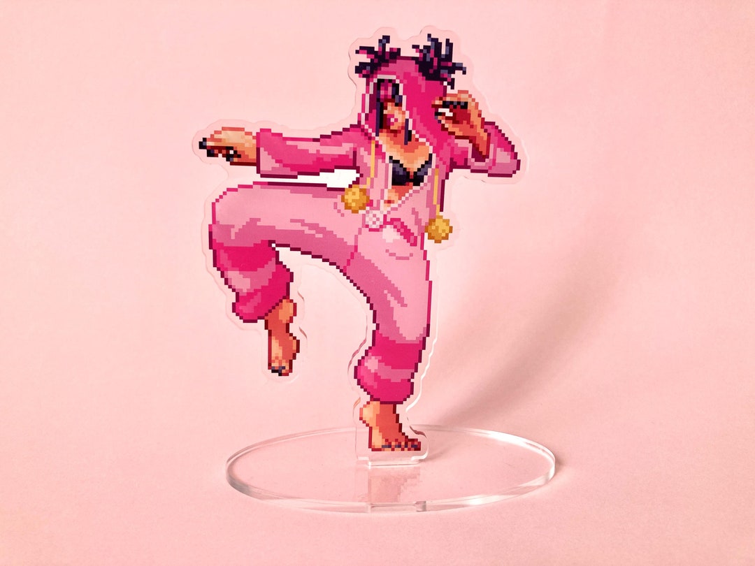 ジュリ ストリートファイター6 ピクセルアート アクリルスタンド：衣装