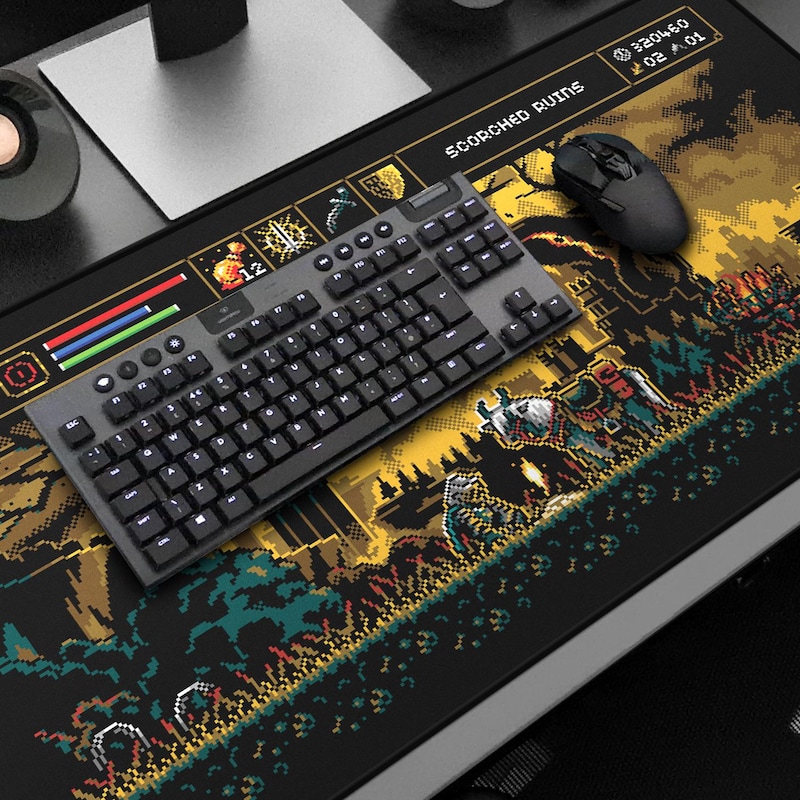 Videogame Keyboard Mat - Etsy
