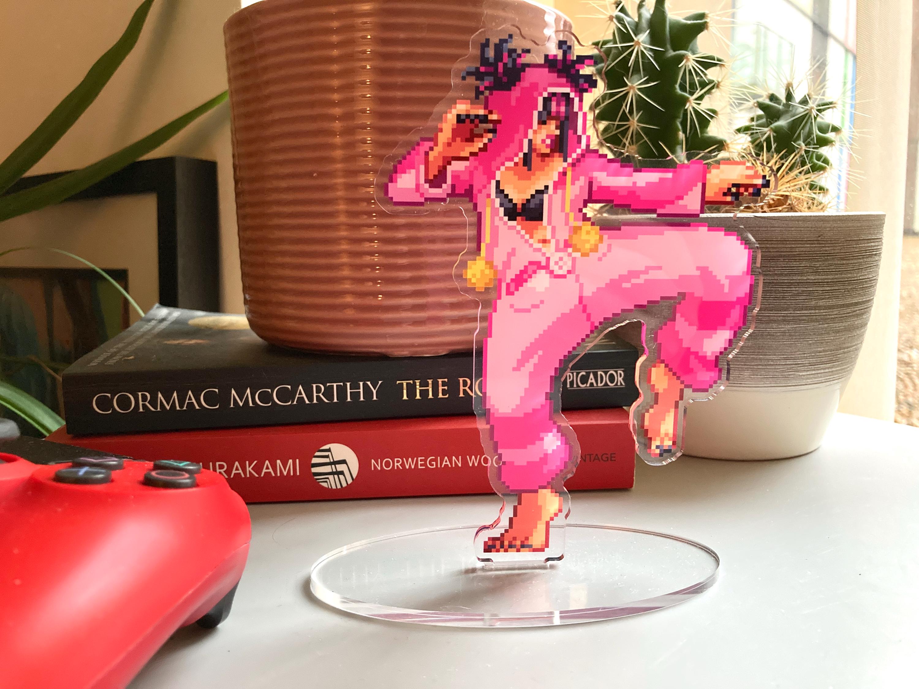 ジュリ ストリートファイター6 ピクセルアート アクリルスタンド：衣装