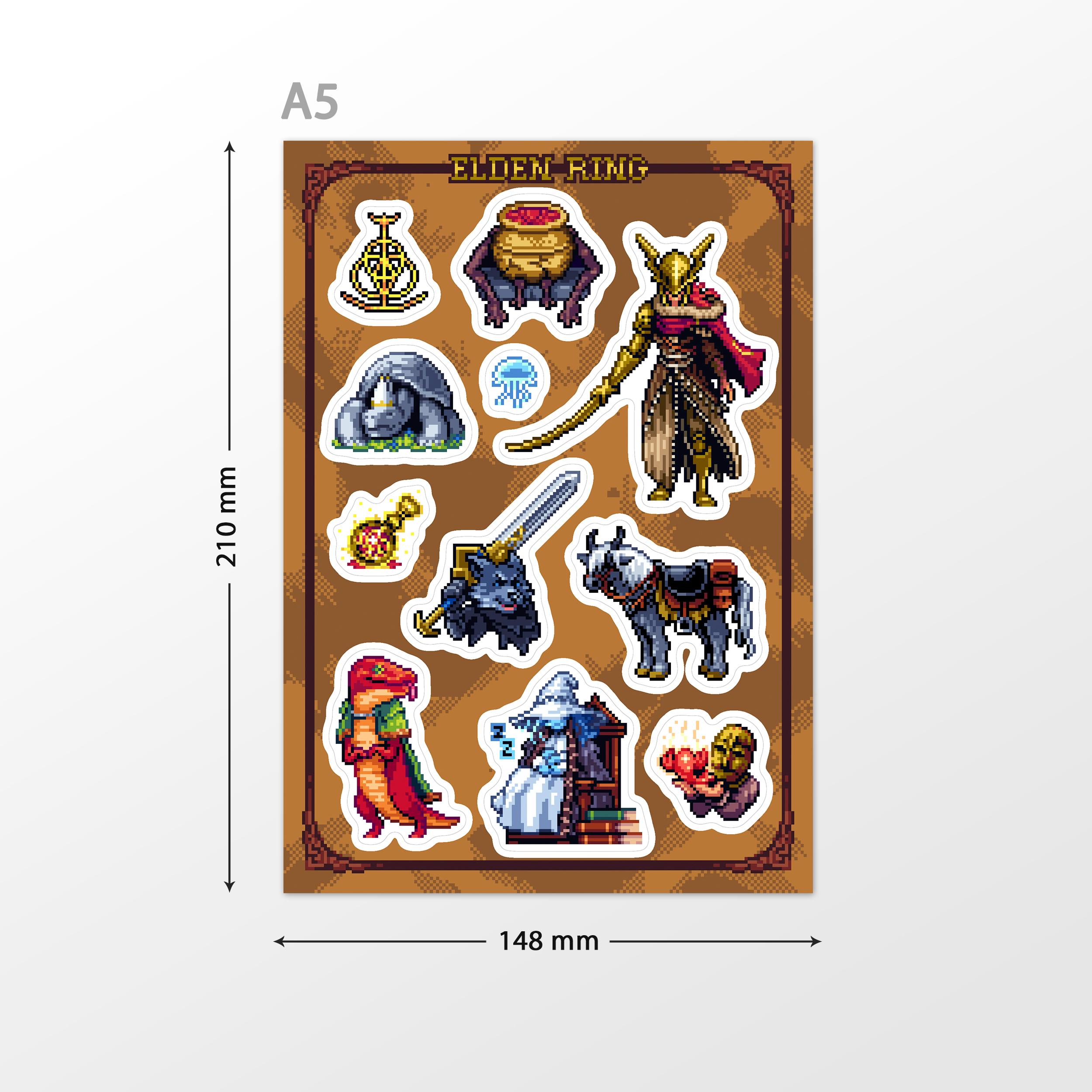 レア】ELDEN RING ステッカー Melina FromSoftware レア】ELDEN RING