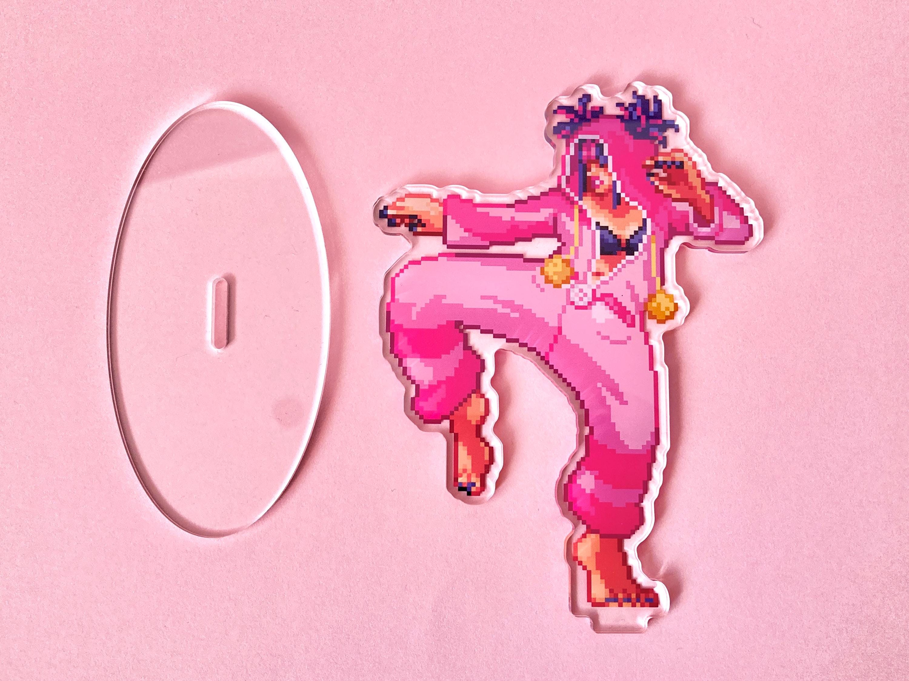 ジュリ ストリートファイター6 ピクセルアート アクリルスタンド：衣装