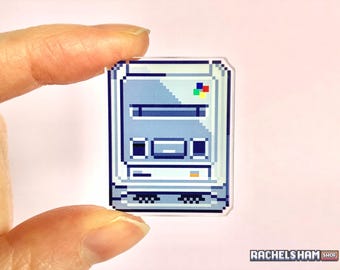 XBOX Original Console Acrylic Pin Retro 8bit Pixel Art Video Game