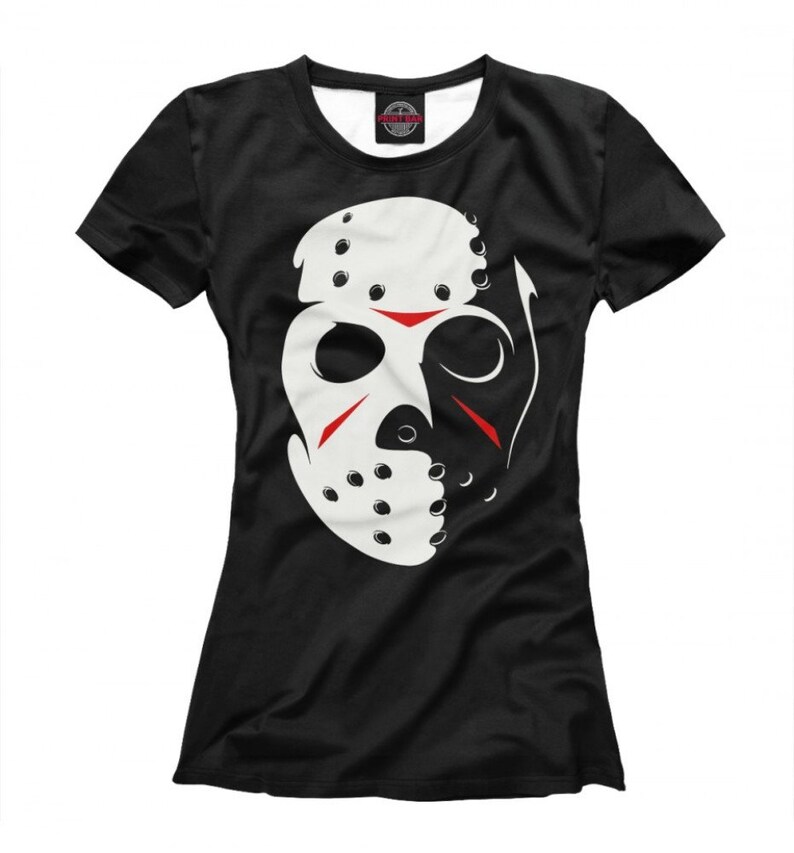 Jason Maske Kunst T-shirt Freitag der 13. Tee Herren Damen ...