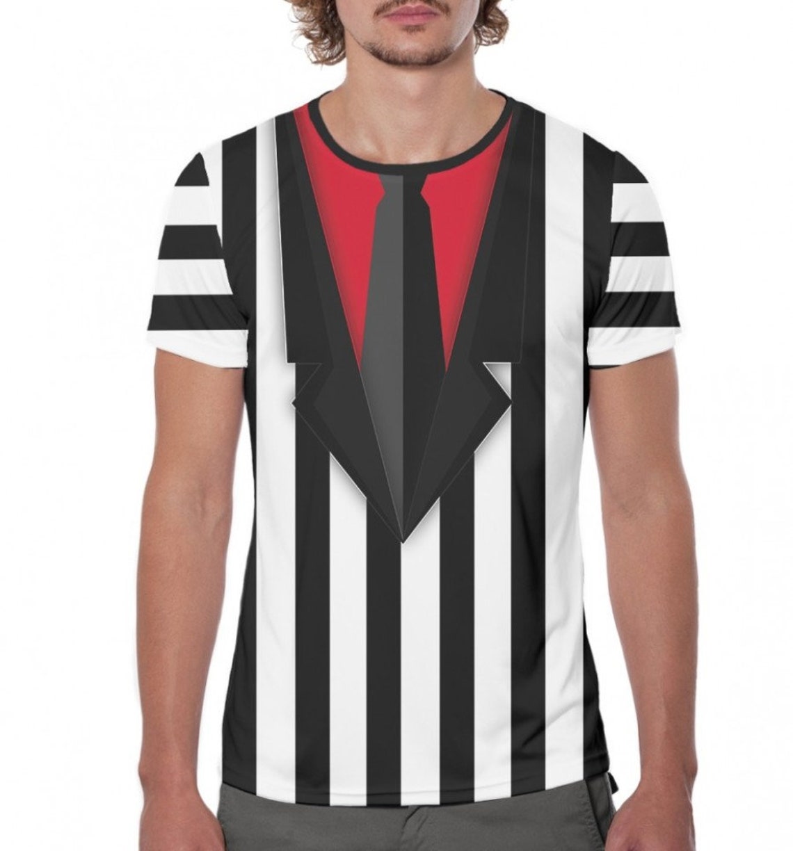 Beetlejuice Costume Tshirt Men's Women's All Sizes Etsy