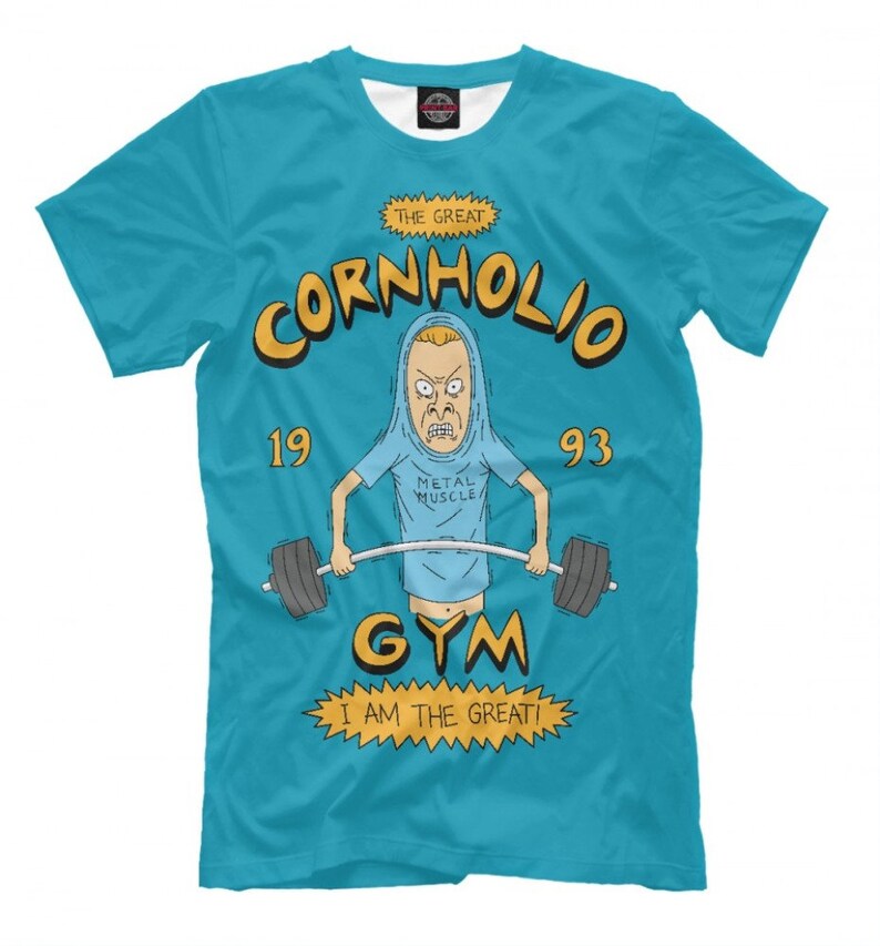 Cornholio Gym Beavis Butthead Tshirt Men's Women's Etsy